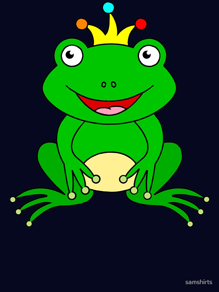 Frog Prince with Crown by samshirts