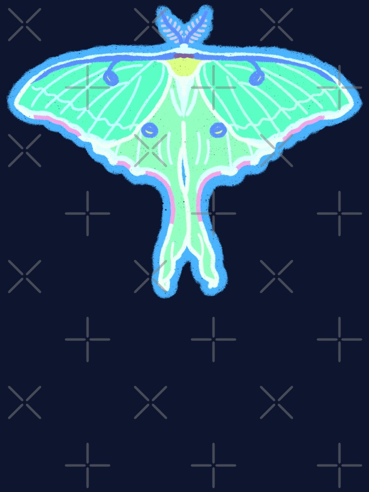 luna moth by The Blue&Purple Cat