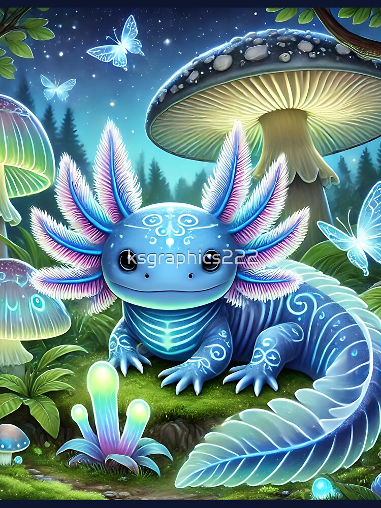 Axolotl Art #172 | Axolotl Lovers by ksgraphics222