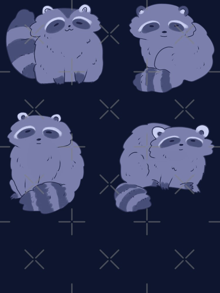 Raccoon drawing pack by Mayarart