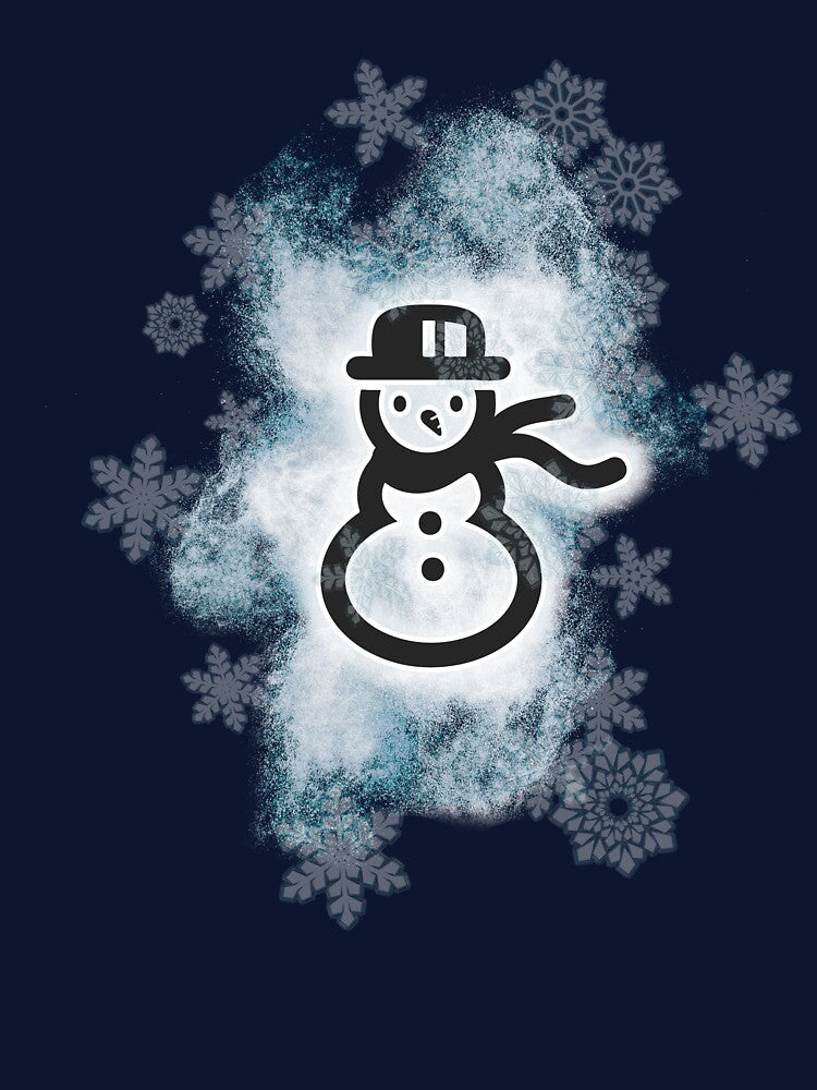 Snowman for Christmas holidays and winter by Reda678