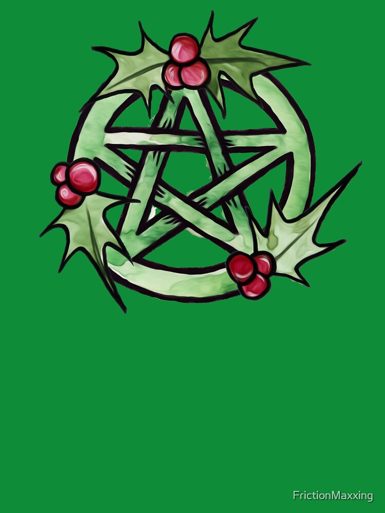Yule Pentagram by FrictionMaxxing