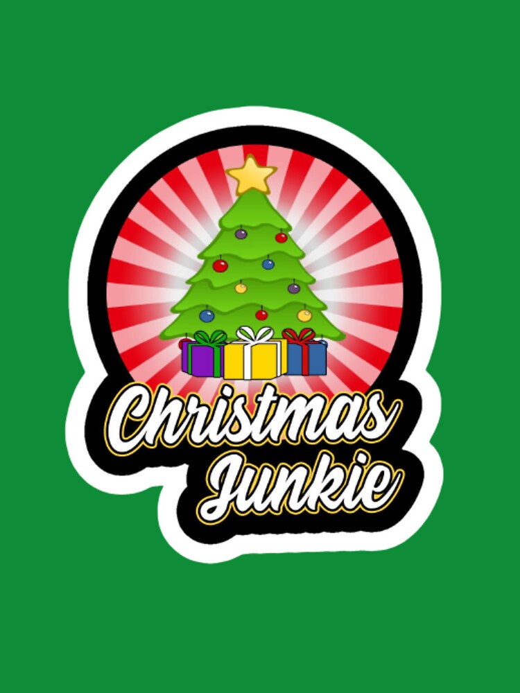Christmas Junkie, Santa New Year T-Shirt, Christmas Party Shirt, Christmas Shirt, Xmas Party by etoog
