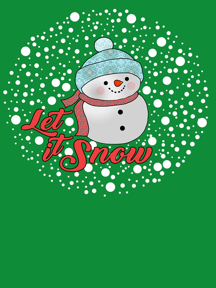 Let it snow, boho snowman by Aura-E