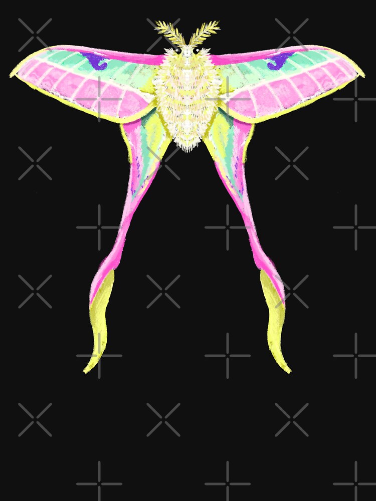 Cute Chinese moon moth fairy by Dailykindness