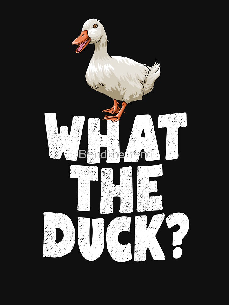 What The Duck Funny Water Ducklings by Bendthetrend