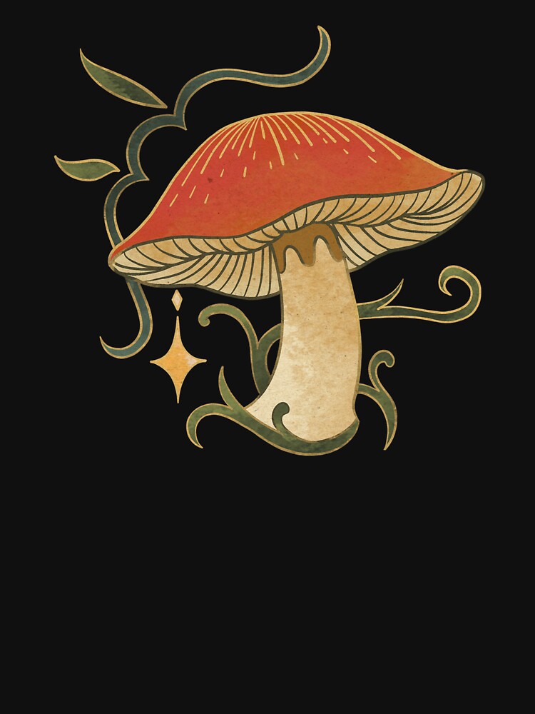 mushroom cluster sticker pack | Vintage mushroom by eSpotTop