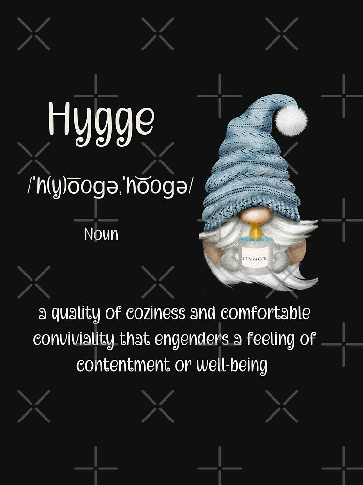 What is Hygge? Definition of Hygge- Gnome hygge candle light comfort by Mumzy2many