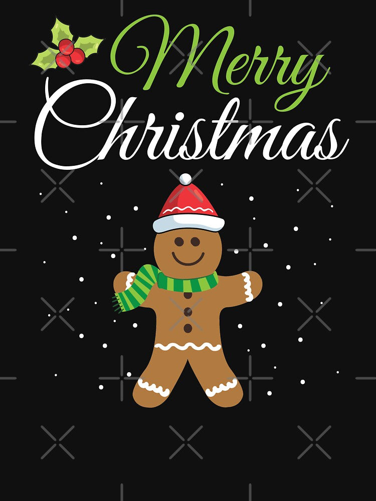 Merry Christmas Gingerbread Cookie by tshirtexpressiv