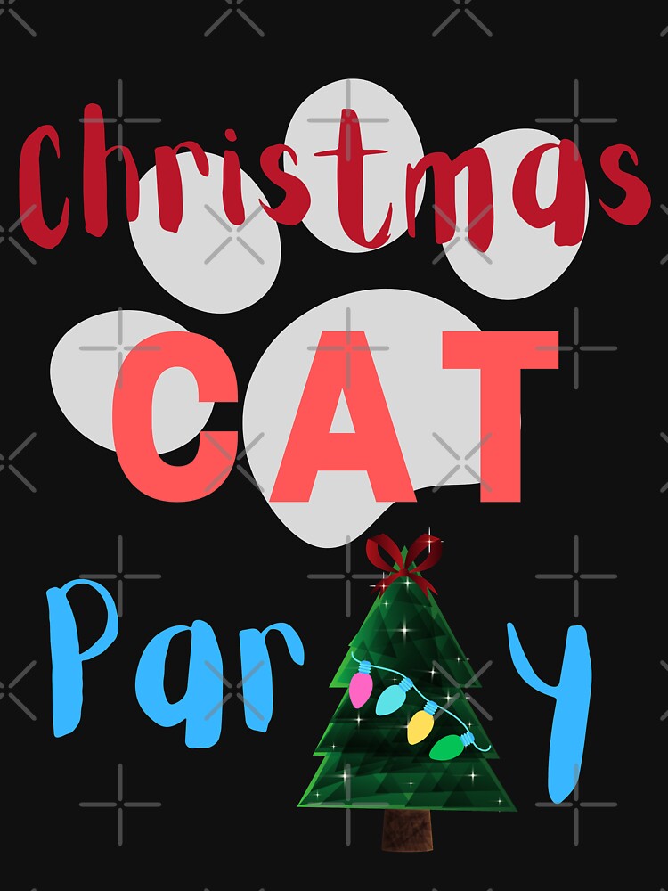 Christmas Cat Party Tree by dalypdesign