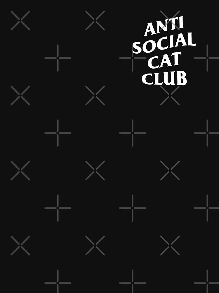 Anti Social Cat Club by Clarisse Legault
