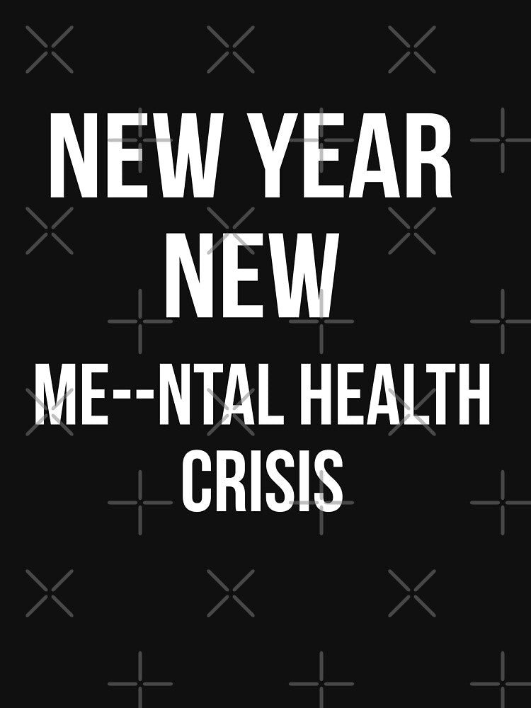 New Year, New Me, Sarcastic, Funny by FACELESS MONKEY