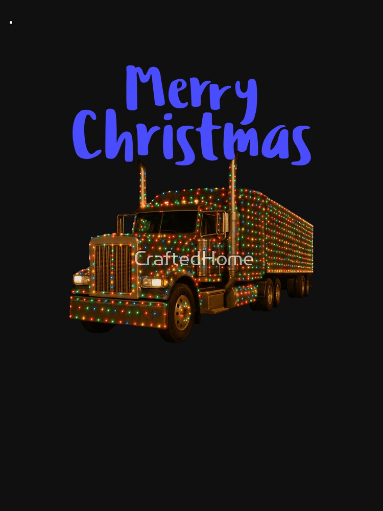Big Rig Christmas Lights – Festive Holiday Truck Design by CraftedHome