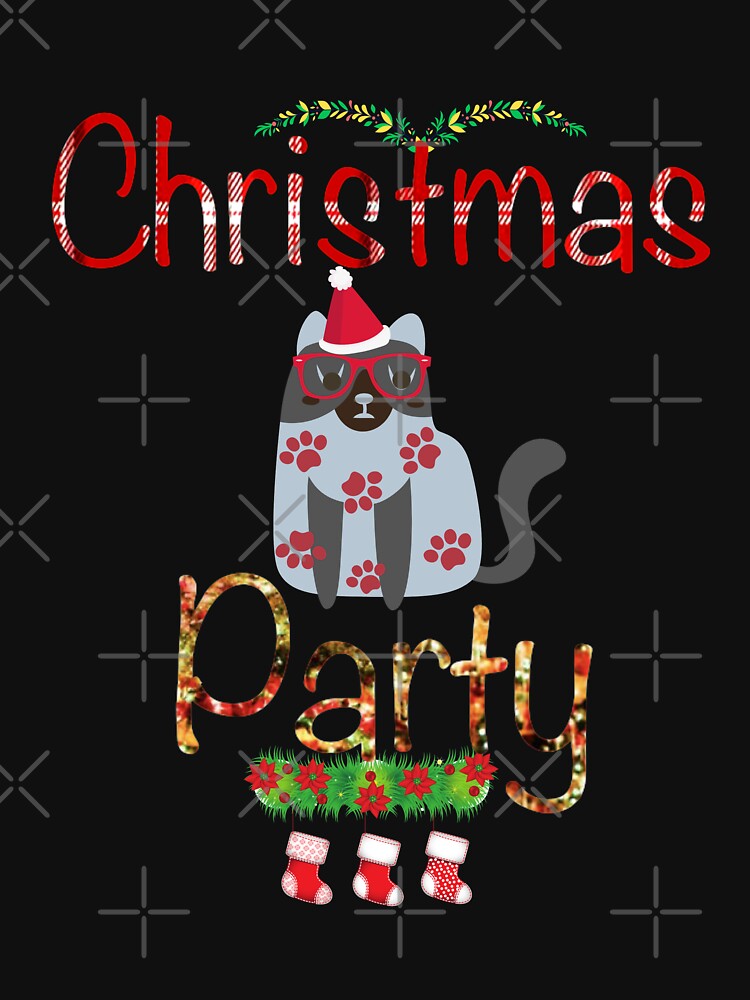 Christmas Cat Party by dalypdesign