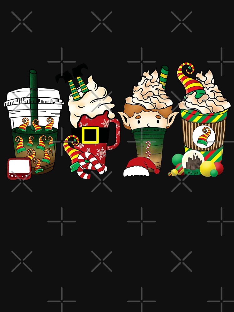 Christmas Coffee Shirt, Cute Christmas Sweatshirt, Coffee Lover tee, Latte Crewneck, Xmas Shirt, womens Holiday Shirt, christmas sweater by OmegaJack