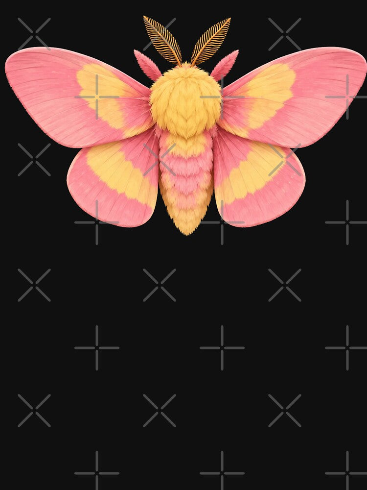 Rosy Maple Moth Dryocampa rubicunda Entomology by Harpagann