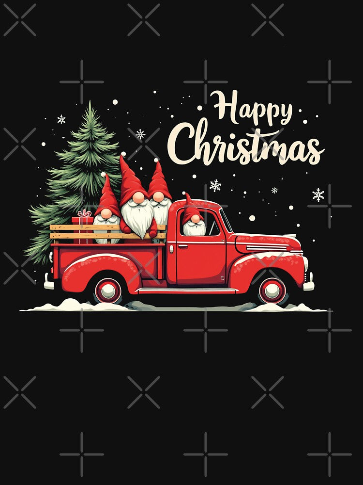 red truck christmas by Krasnovaovaova