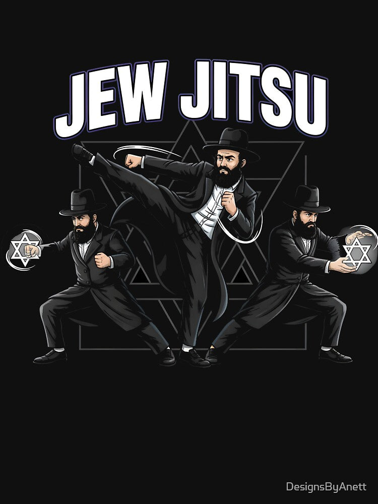 Jew Jitsu Jewish Costume Hanukkah Clothing Rabbi Horah Dance by DesignsByAnett