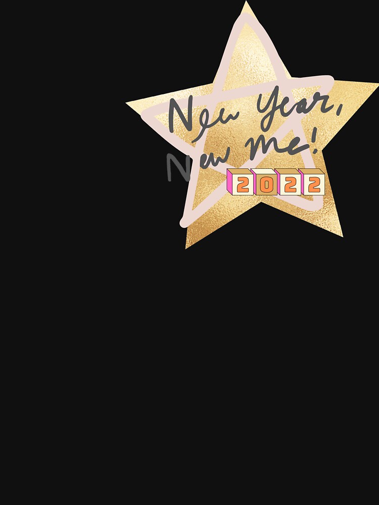new year new me 2022 pattern-Funny by Cheeky Popp