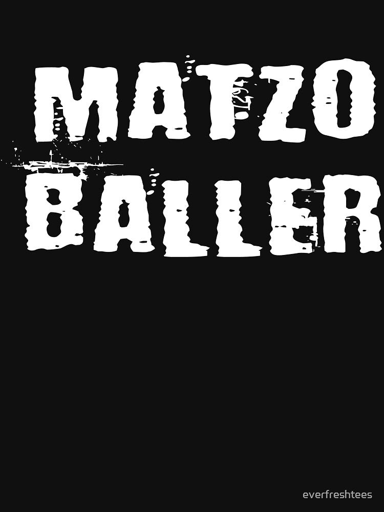 Matzo Baller Shirt Funny Jewish Passover Hebrew Cuisine Tee by everfreshtees