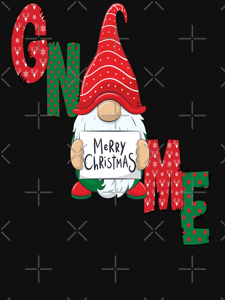 Christmas Gnome Design – Merry Christmas Art | Festive Holiday Cheer | Cute Gnome Illustration for Decor & Gifts by Gnome to Express