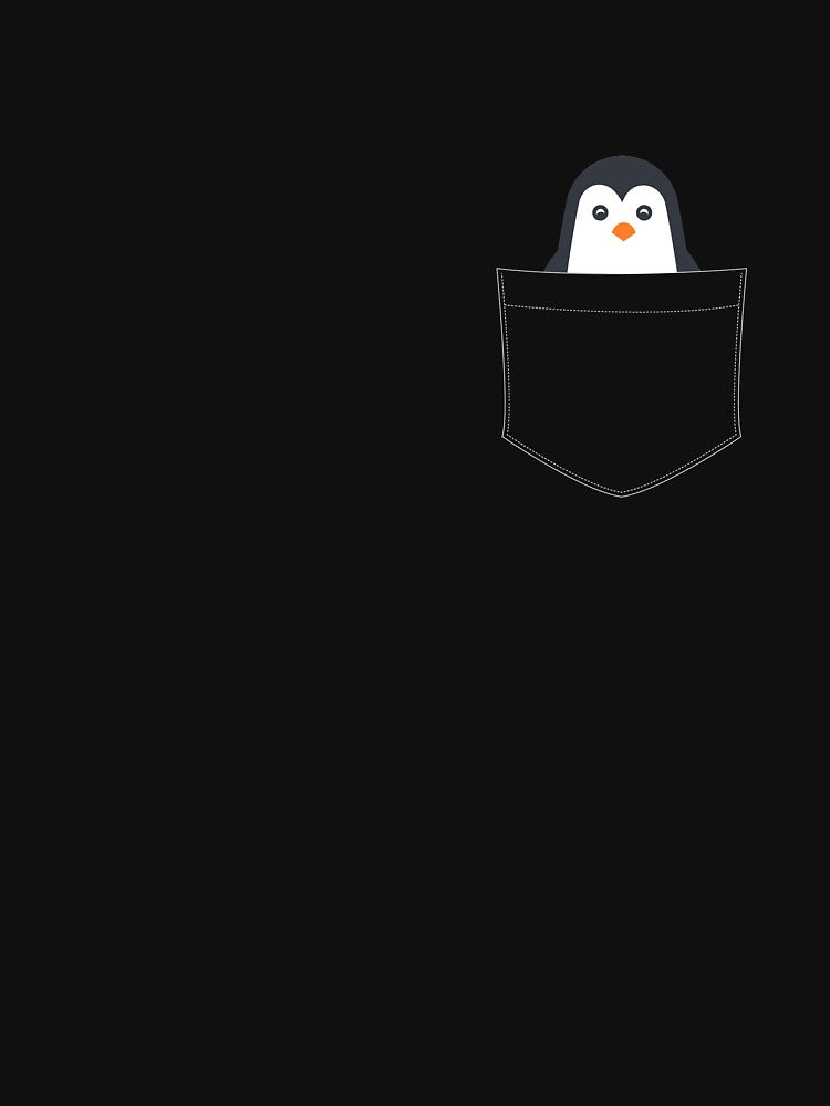 Cute Penguin, Peeking Penguin, Penguin Gift by Designs4Less