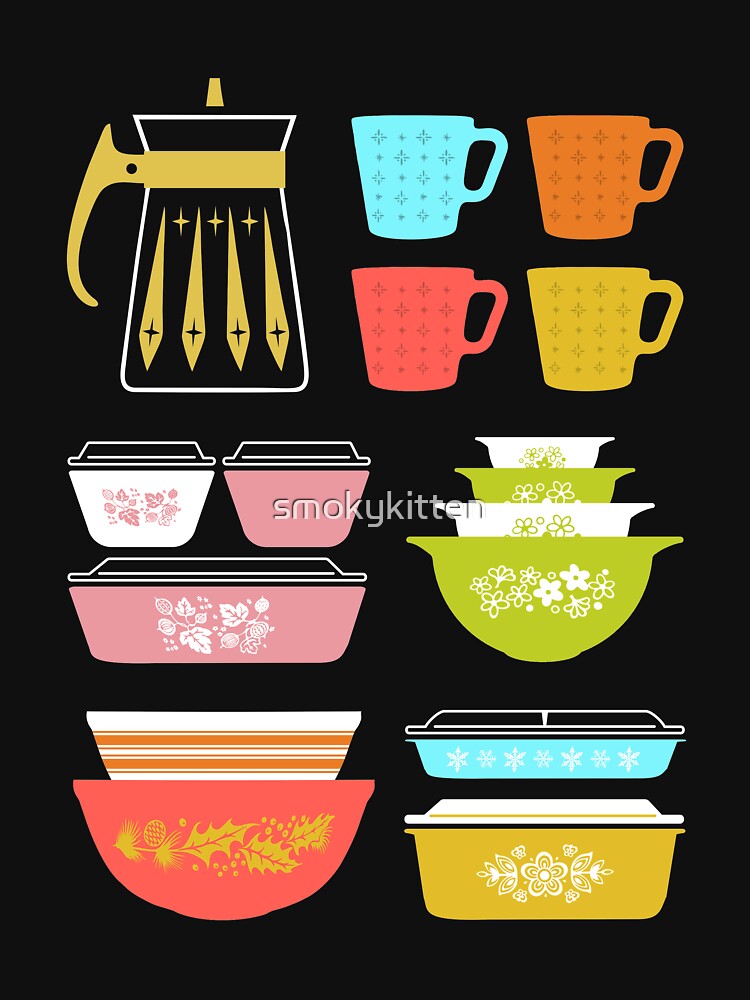 Pyrex Pretties - Vintage Glass Kitchenware by smokykitten