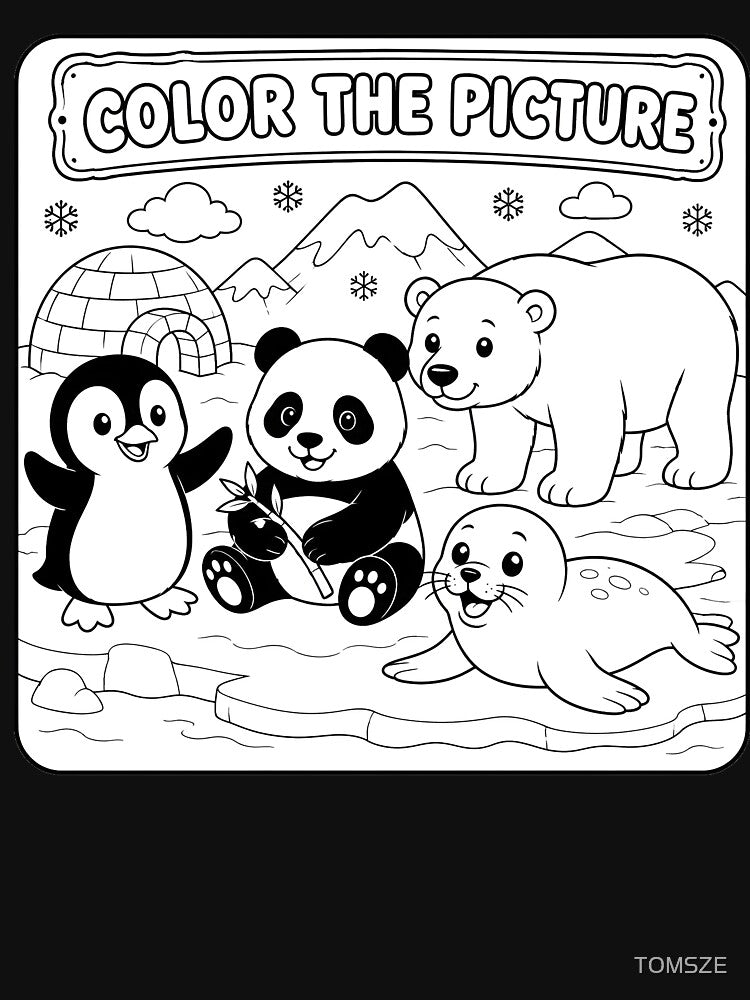 Color the Picture – Arctic Animals by TOMSZE