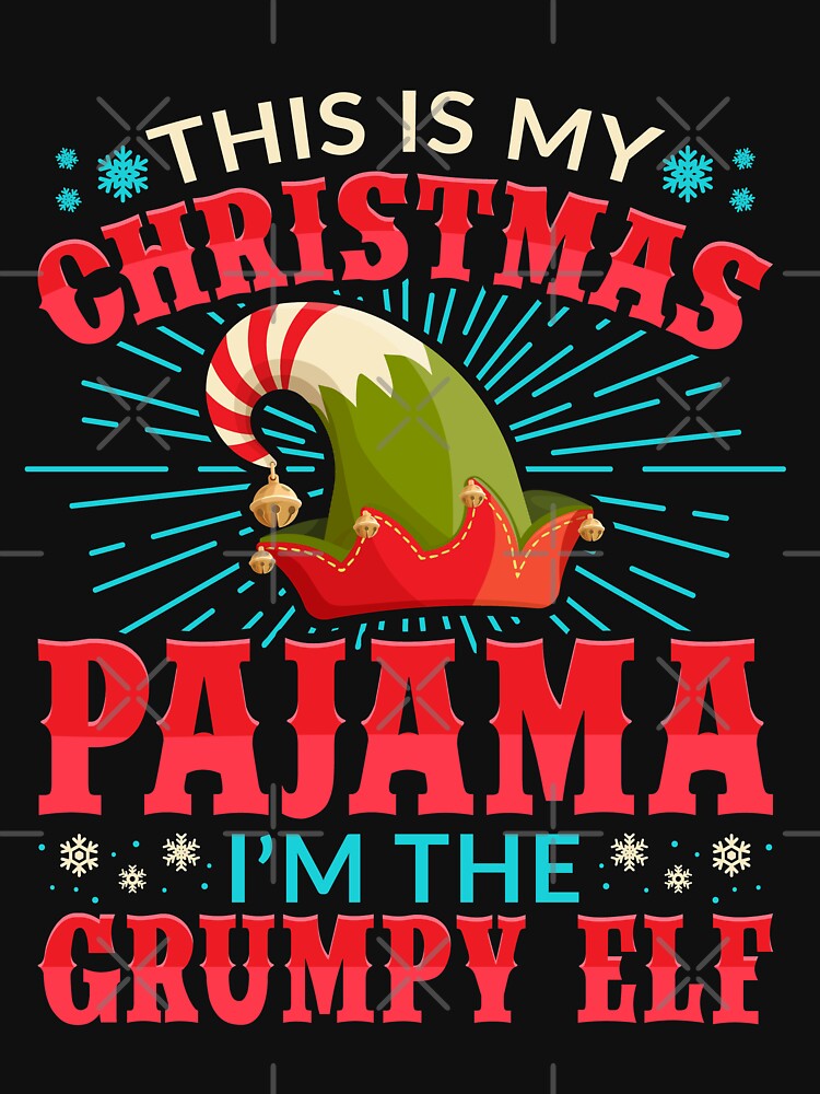 Grumpy Elf Matching Family Christmas Costume by Hananiah Merch