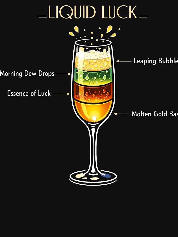 Golden Fortune Fizz Liquid Luck Potion by agearb