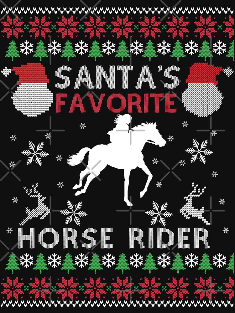 Horse Riding Ugly Christmas sweater, Horse Riding, Horses, Funny Horse Riding, by Aerial Addicts