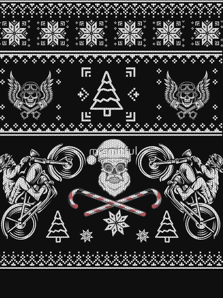 Motorcycle Biker Ugly Christmas by mrsmitful