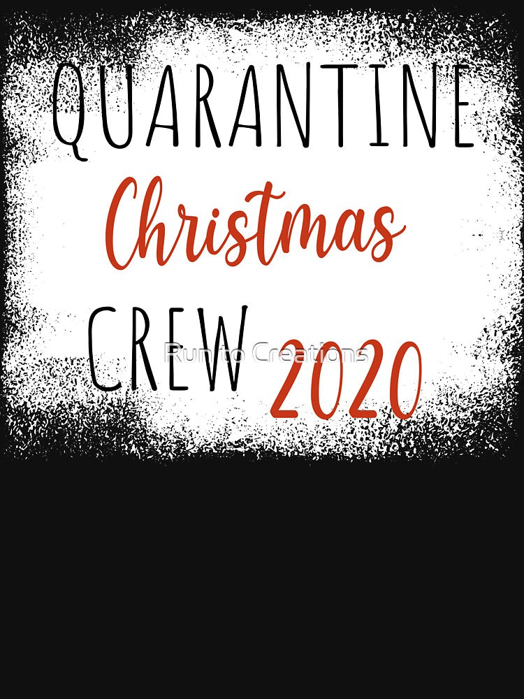 Quarantine Christmas Crew - Family Christmas Crew - Pandemic Christmas Gift - Couple Family Matching christmas pajamas by Run to Creations