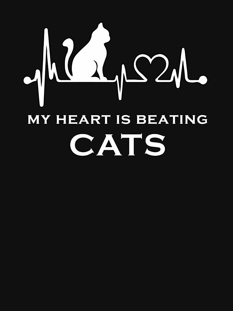 Cat heartbeat by Catsloversdotme