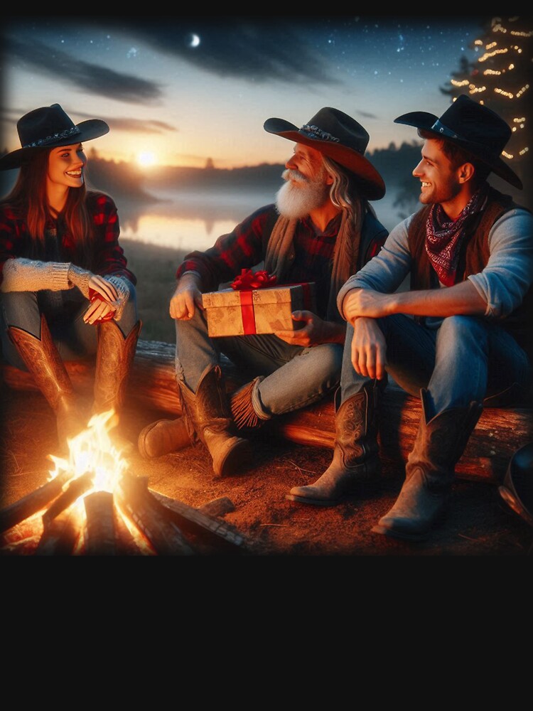Christmas Campfire by Wayne Thomson