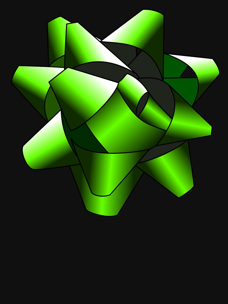 Green Present Bow by christinaashman
