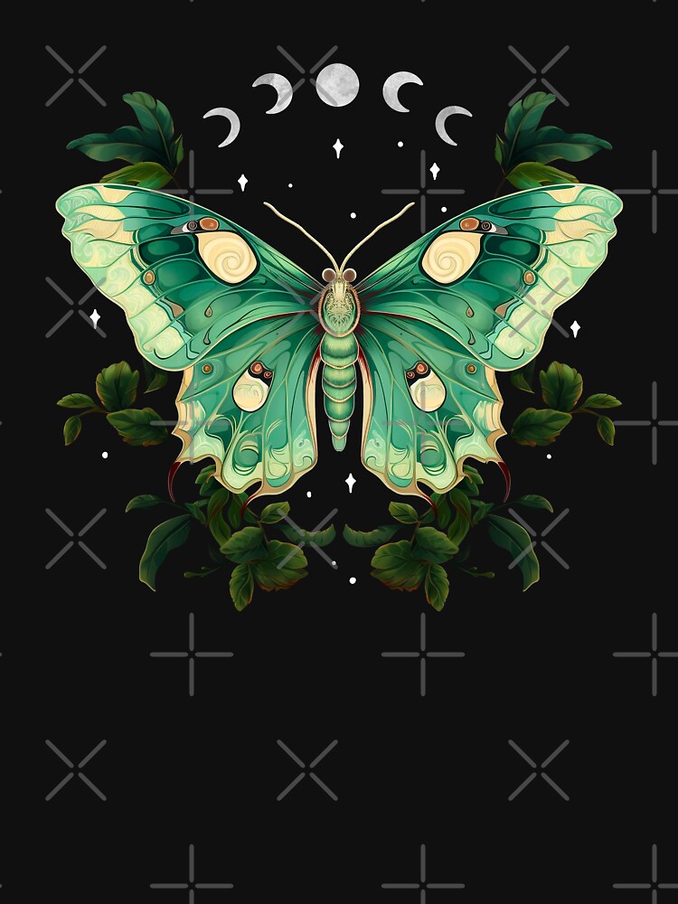 Celestial Luna Moth by ethnicdrawing