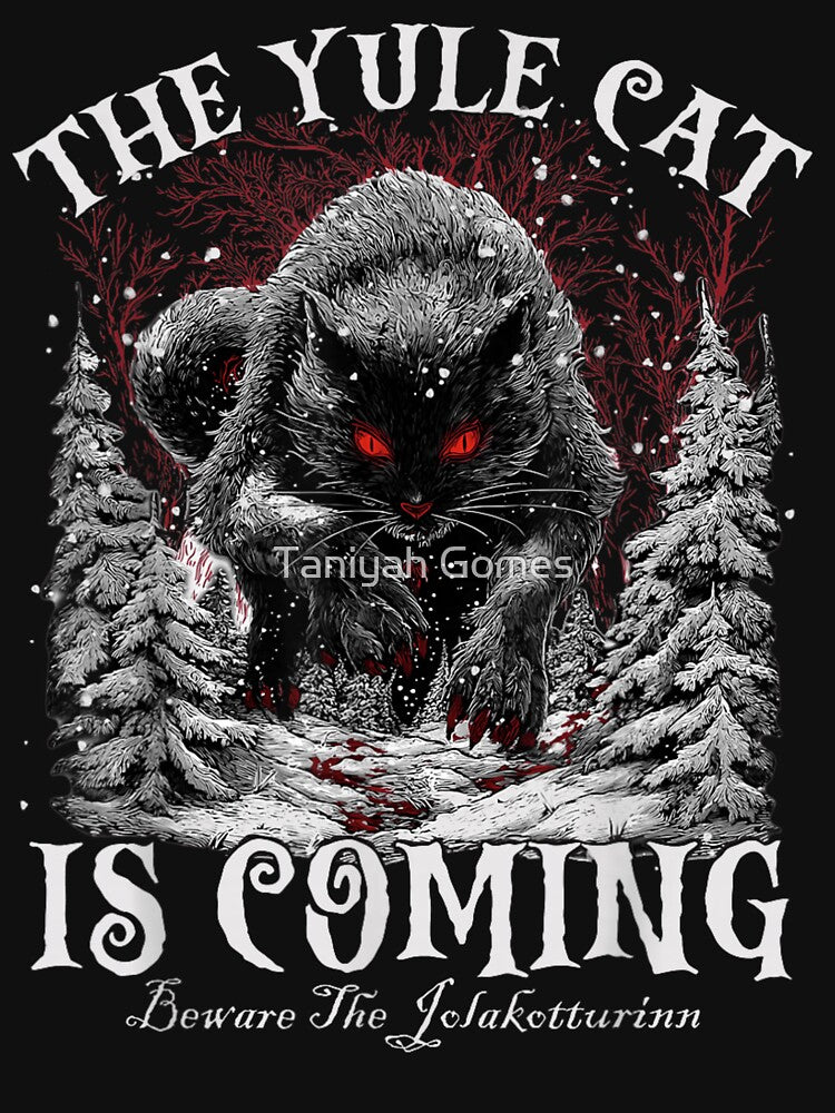 The Yule Cat Is Coming Beware The Icelandic Folklore Beast by Taniyah Gomes