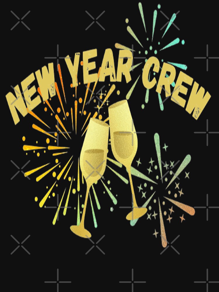 New Year Crew Lettering Design, Howdy New Year, New Years Celebration, New Years Eve Countdown by Adri Barnard