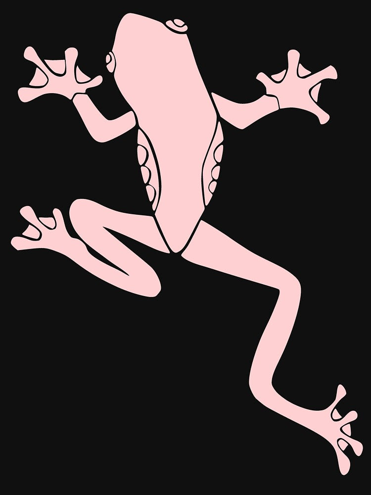 Frog Pastel Pink by 37jlee