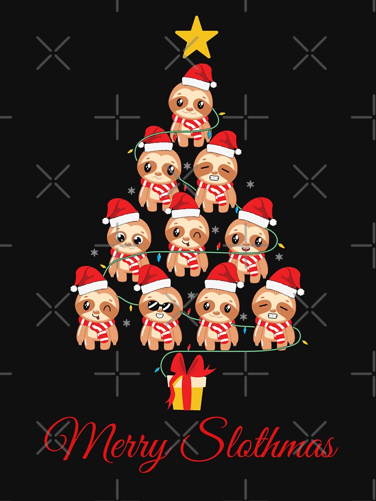Merry Slothmas text by Imemewell