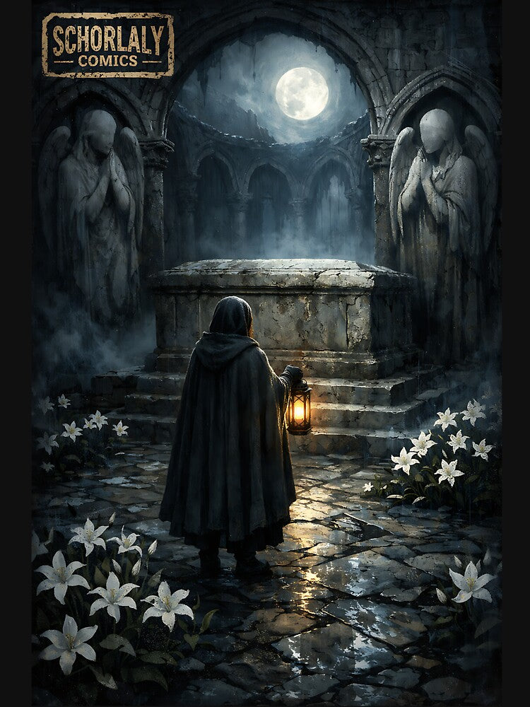 The Cloister of the Lost Cenotaph - Gothic Dark Academia by bapupa