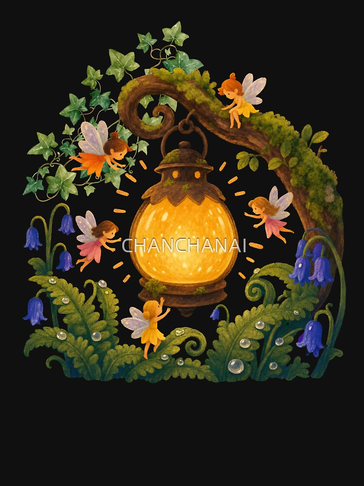 Enchanted Fairy Lantern Woodland Fantasy by CHANCHANAI