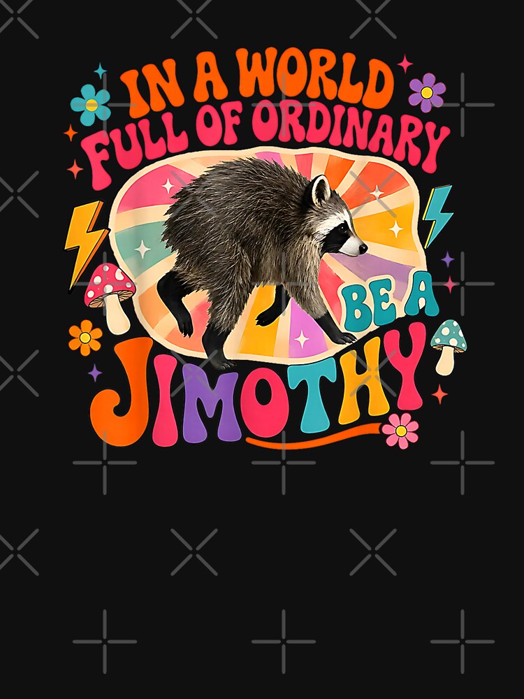 Jimothy Raccoon Funny by Foxintheloart