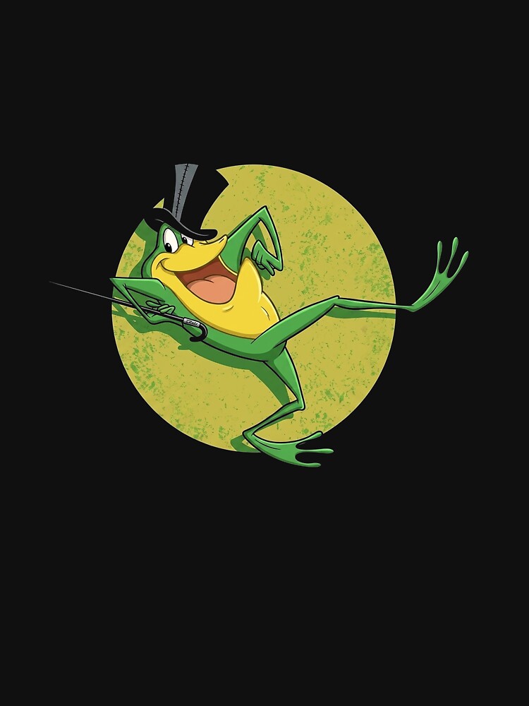 Michigan J Frog Classic Cartoon Dancing Frog by deccap