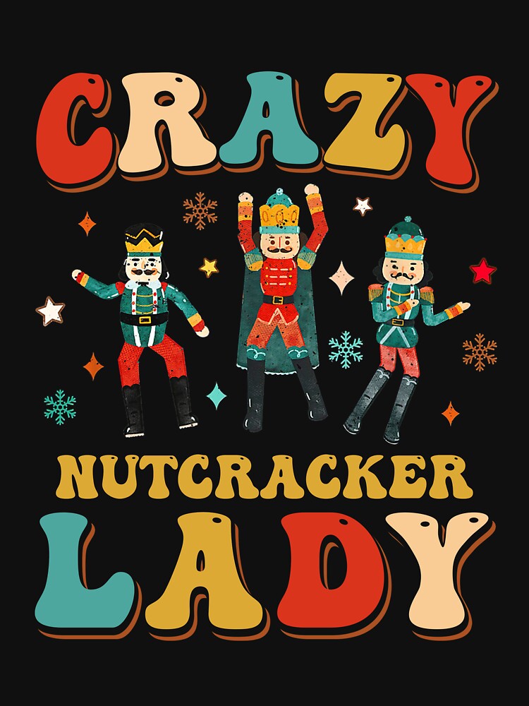 Crazy Nutcracker Lady Nutcracker Christmas Holiday by QuentinFoster
