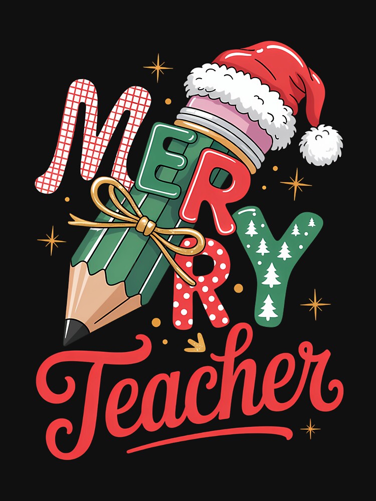 Coquette Christmas Teacher Cute by LunaCrazeArt