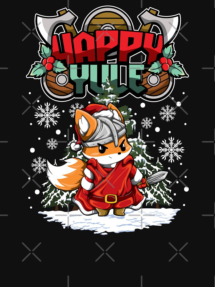 Happy Yule - Viking Christmas - Fox by anziehend