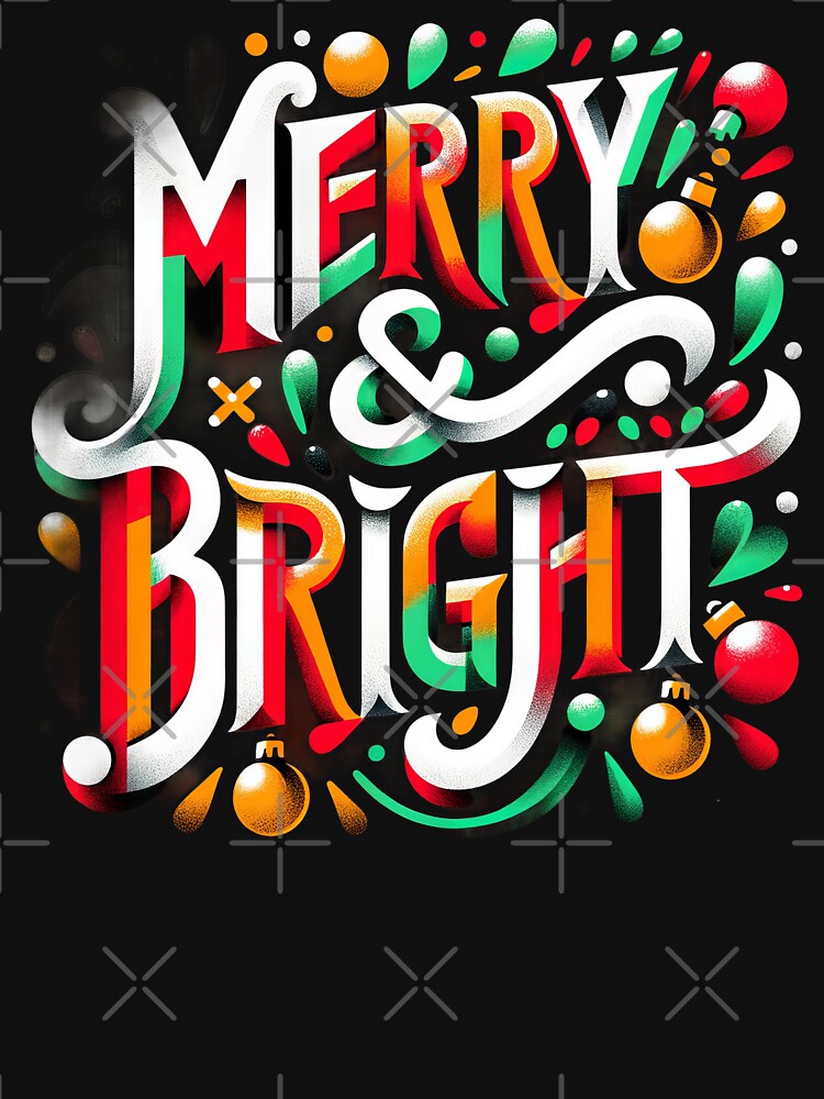 Festive Shine - 'Merry & Bright' Holiday Greetings by Sonic-Store