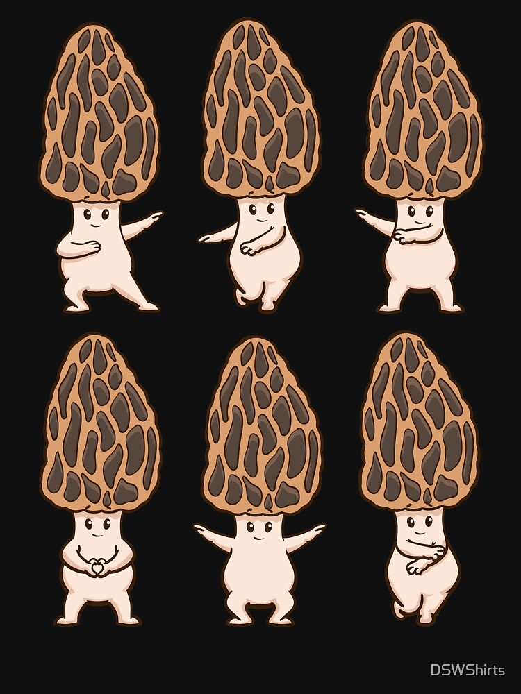 Morel Mushroom Hunter Fungi Mycology Mushroom by DSWShirts